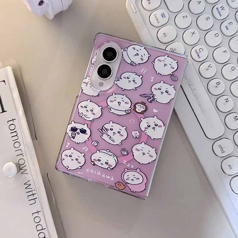 Phone Zone Accessories & Repair Photos - เคสโทรศัพท์แม่เหล็ก Chiikawa สุดฮิต สำหรับ Samsung Galaxy