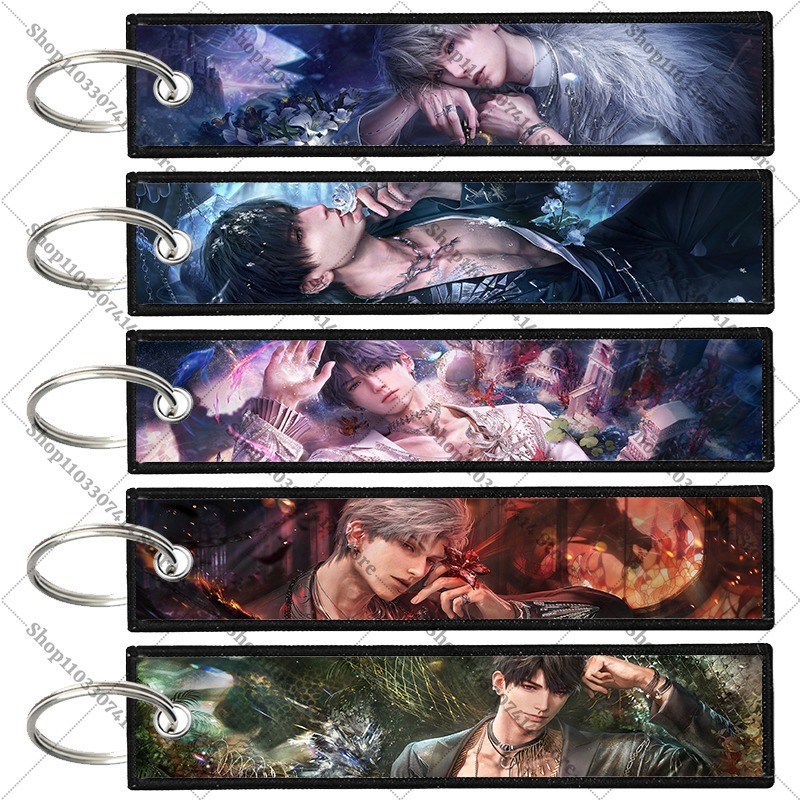 Phone Accessories Charms - พวงกุญแจเกม Love and Deep Space ของตกแต่งกระเป๋าเป้สะพายหลัง