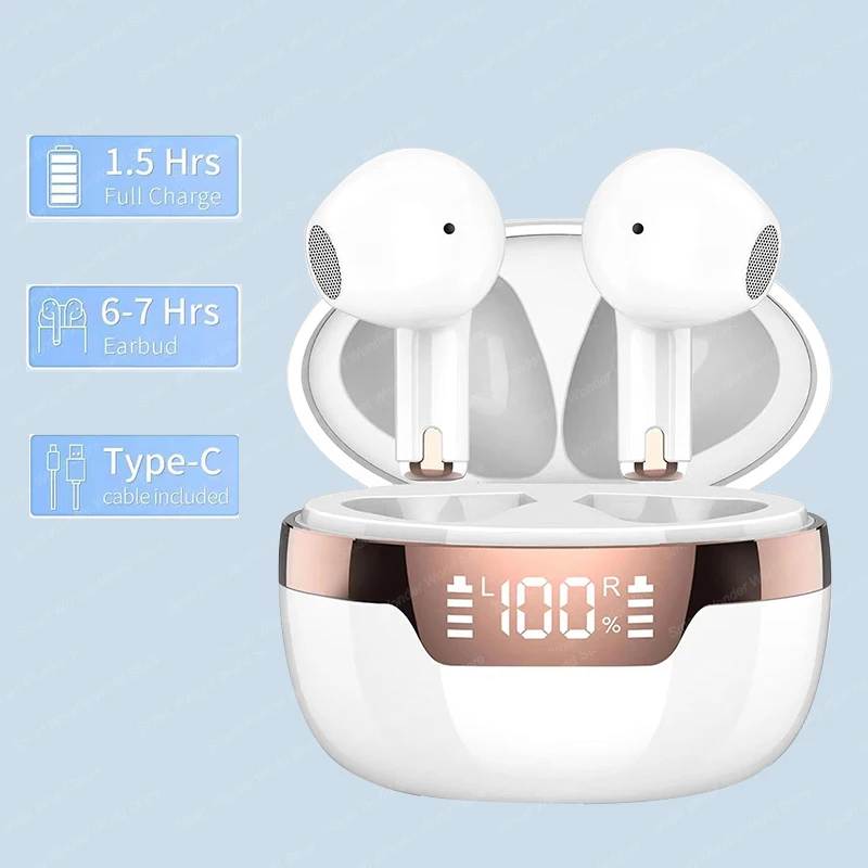 J97 หูฟังบลูทูธ TWS หูฟังไร้สา - Phone Accessories Amazon บทวิจารณ์และราคา