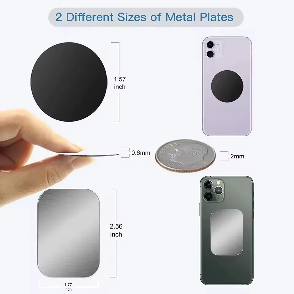 แผ่นโลหะสำหรับที่ยึดโทรศัพท์ใน - Phone Accessories Useful บทวิจารณ์และราคา