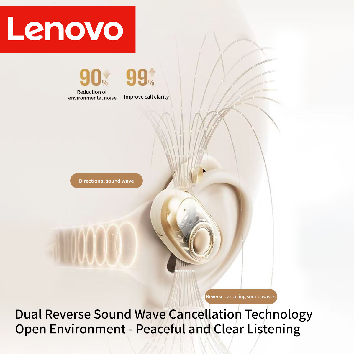 หูฟัง Lenovo EA366 แบบคล้องหู  - Phone Accessories Amazon บทวิจารณ์และราคา