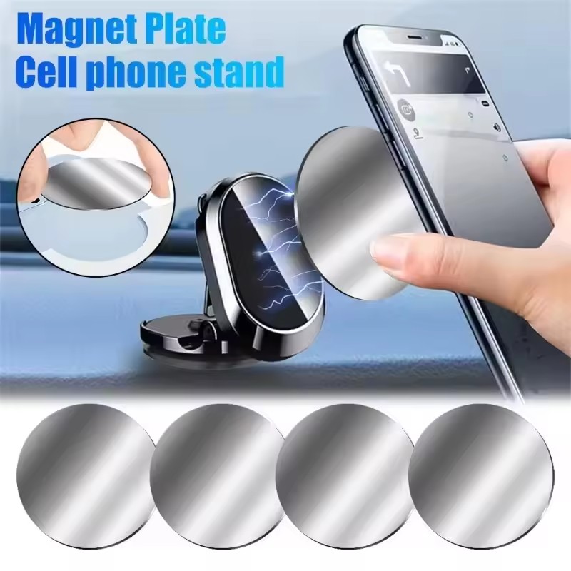 1/50 ชิ้น สติกเกอร์แผ่นโลหะบาง - Phone Accessories Useful บทวิจารณ์และราคา
