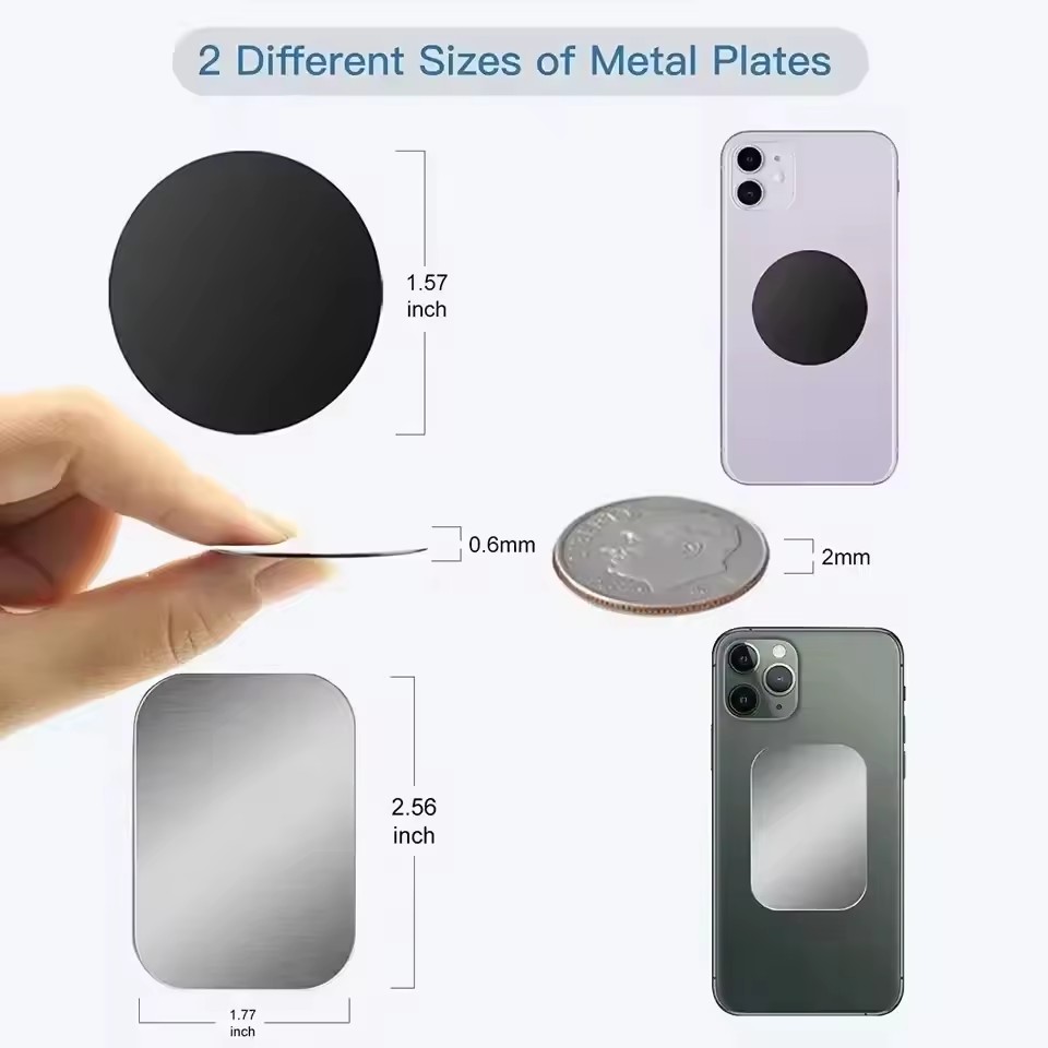 แผ่นโลหะสำหรับที่วางโทรศัพท์ใน - Phone Accessories Useful บทวิจารณ์และราคา